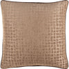 Light Beige, Tan / Down Feather / 18" x 18"