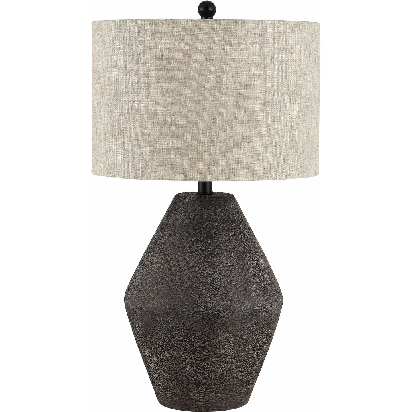 001 SI-1768699 | Primary Silo | Kickapoo Table Lamp by HedgeApple Essentials in brown. Made from 100% cotton polyester in a modern style.