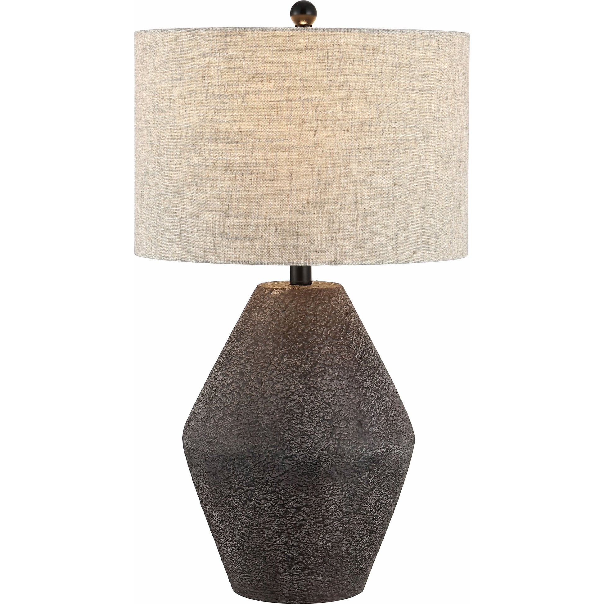 Kickapoo Table Lamp by HedgeApple Essentials in brown. Made from 100% cotton polyester in a modern style.