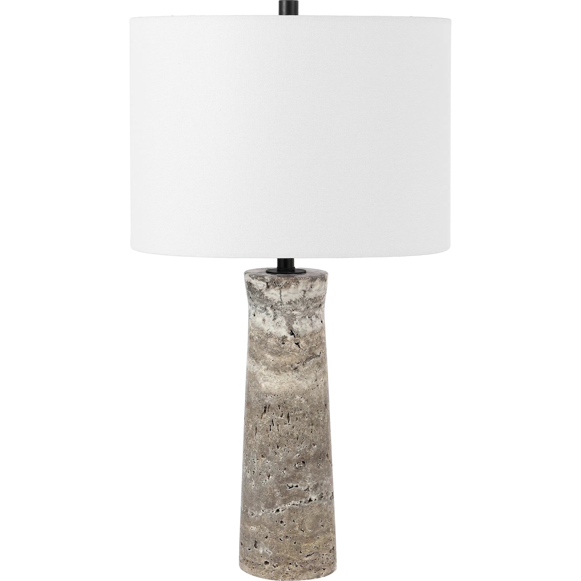 Mathews Travertine Table Lamp by HedgeApple Essentials. Made from unique in a modern style.