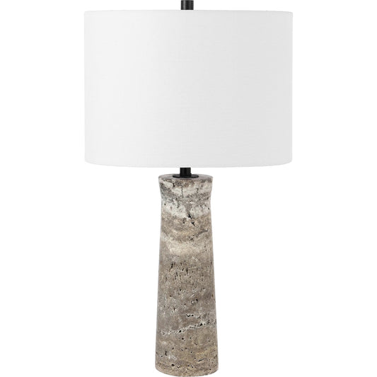 Mathews Travertine Table Lamp by HedgeApple Essentials. Made from unique in a unique style.