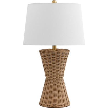Aitana Rattan Table Lamp by Safavieh in natural. Made from unique in a unique style.