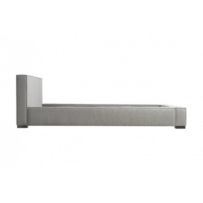 Zest Wide Upholstered Bed by Zest. Made from rubberwood, fabric in a modern style.