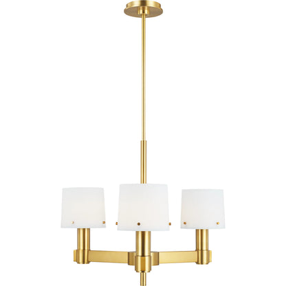 Palma Small Chandelier by Visual Comfort & Co. in aged iron. Made from steel in a unique style.