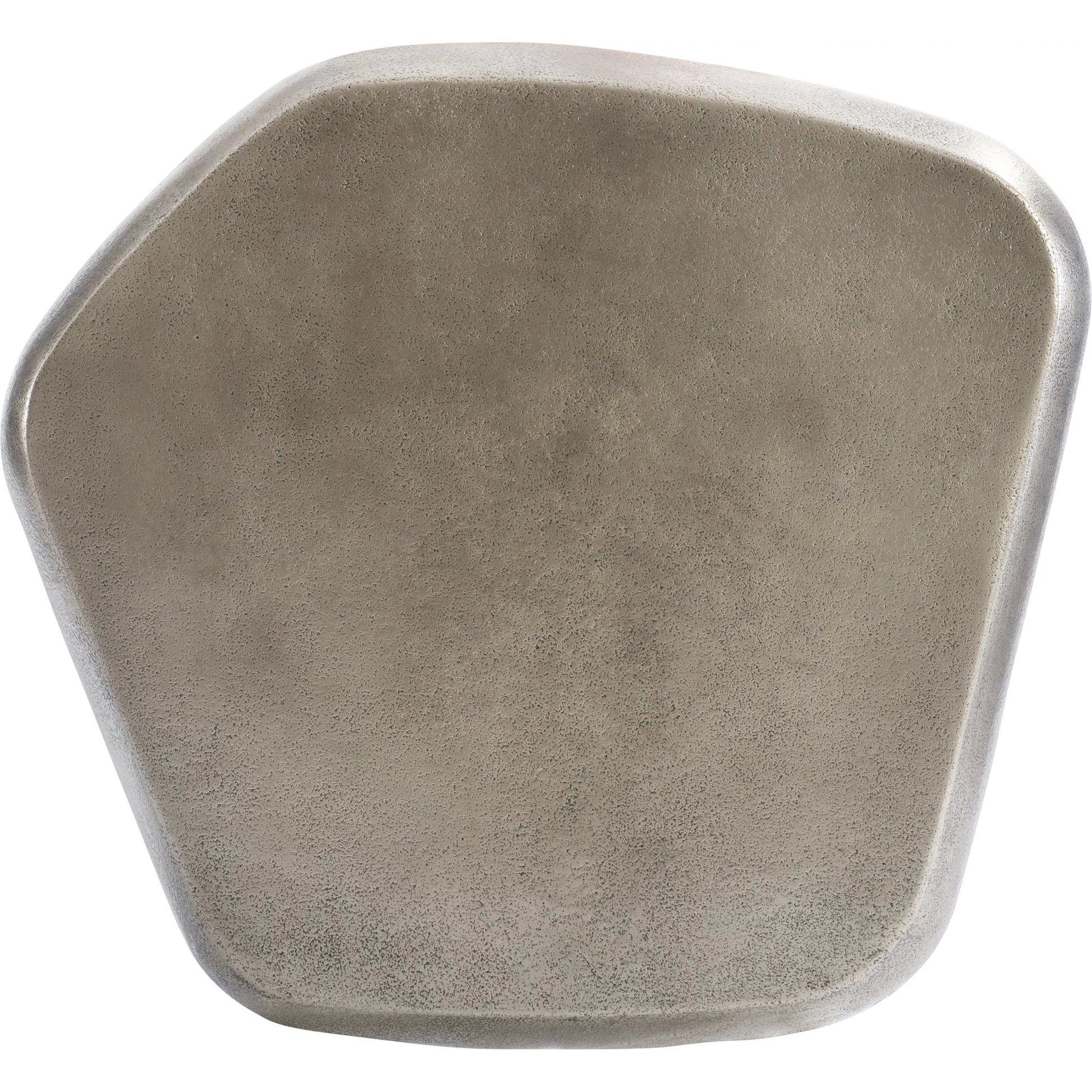 Clawson Cocktail Table by Bernhardt in graphite. Made from aluminum in a modern style.