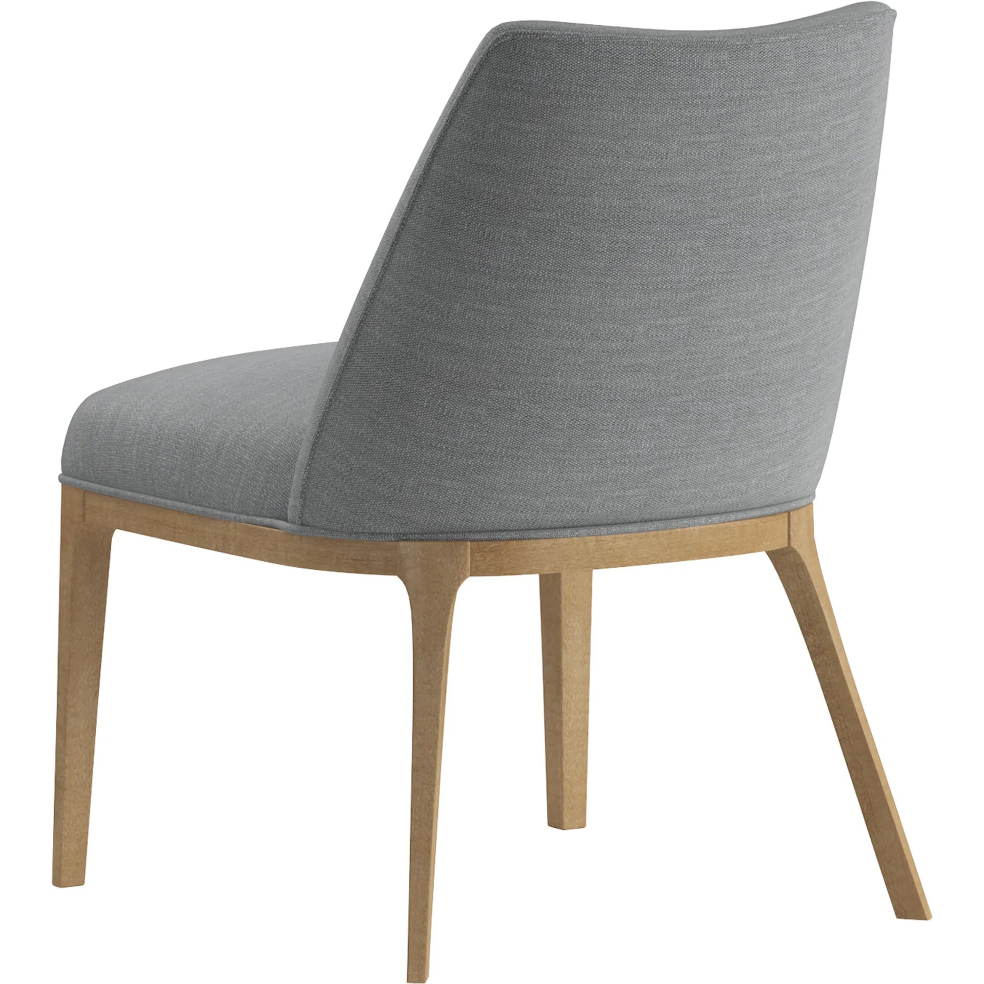 Loft Upholstered Side Chair by A.R.T. Furniture in gray and natural maple. Made from rubberwood in a transitional style.