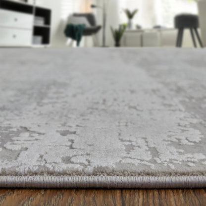 Cadiz Rug - 3888F by Feizy in taupe, gray, silver. Made from viscose, acrylic in a unique style.