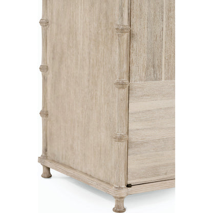 William Yeoward Bywater Credenza by Jonathan Charles in washed acacia. Made from acacia in a modern style.