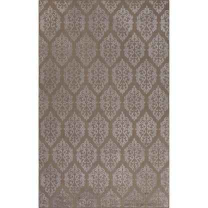 Tidal TDL-1020 Indoor/Outdoor Rug by Surya in tan, medium gray. Made from 72% viscose, 28% wool in a unique style.