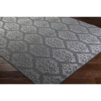Tidal TDL-1020 Indoor/Outdoor Rug by Surya in tan, medium gray. Made from 72% viscose, 28% wool in a unique style.