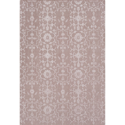 TDL-1029 Rug by Surya in blush, dusty pink. Made from 72% viscose, 28% wool in a unique style.