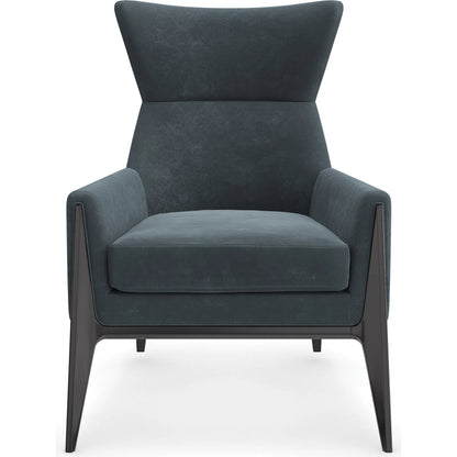 Boundless Chair by Caracole in satin ebony. Made from birch in a modern style.