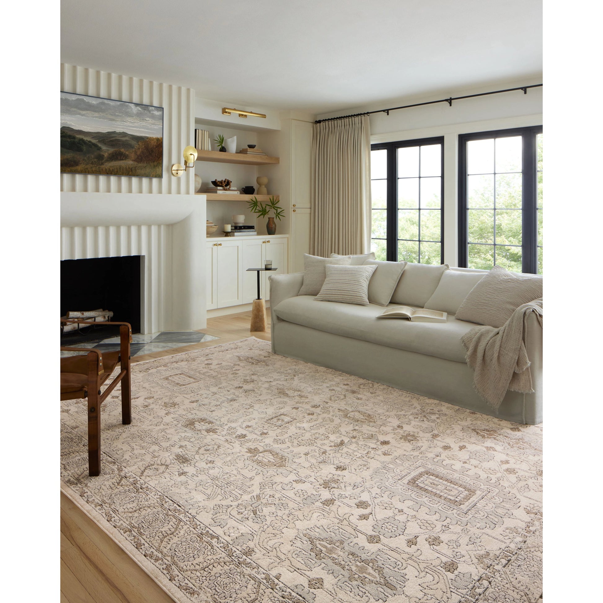 Teagan TEA-03 Rug by Loloi. Made from high pile: 100% polypropylene, short pile: 100% polyester in a unique style.