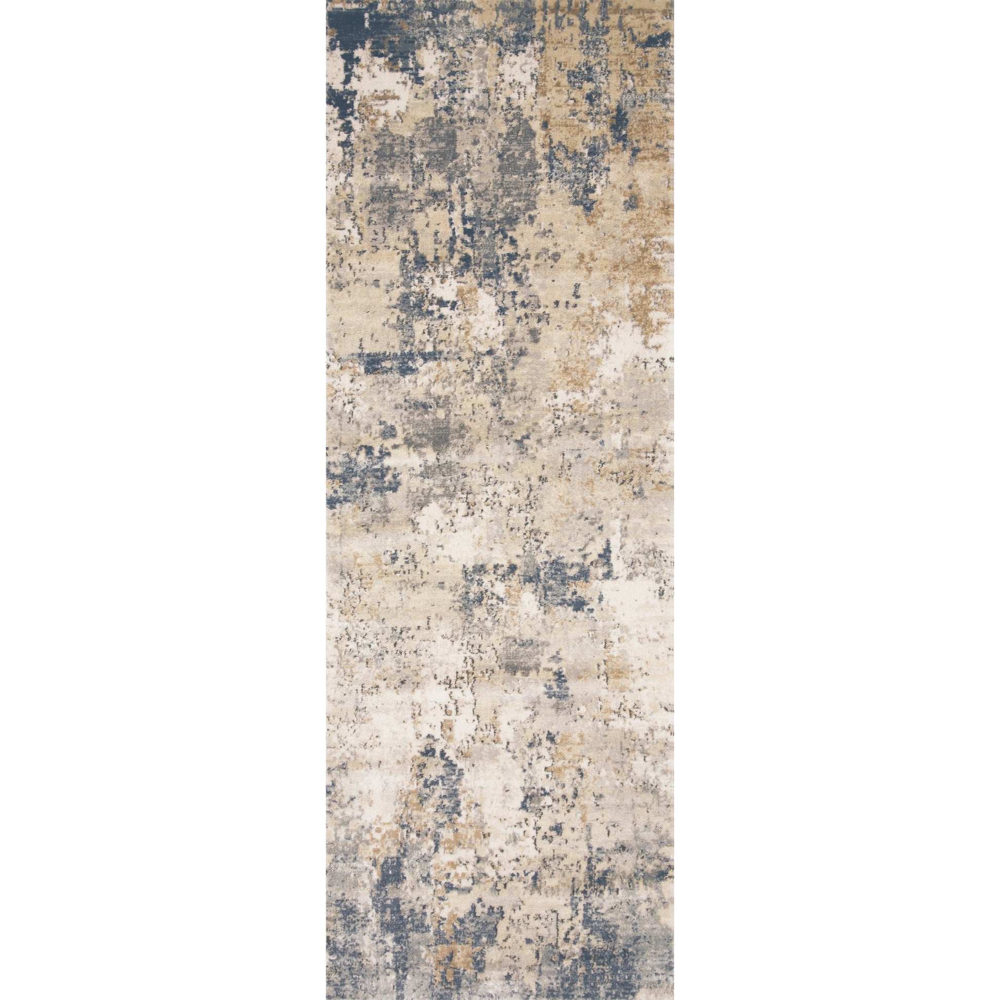 Teagan TEA-06 Rug by Loloi in sand, mist. Made from high pile: 100% polypropylene, short pile: 100% polyester in a unique style.