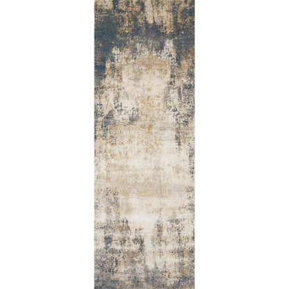Teagan TEA-08 Rug by Loloi in ivory, mist. Made from high pile: 100% polypropylene, short pile: 100% polyester in a unique style.