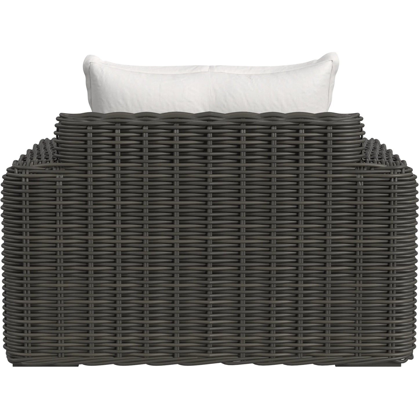 004 SI-2318697 | Additional Silo | Cabo Outdoor Oversized Club Chair by Sunset West in dark wood. Made from resin wicker in a rustic style.