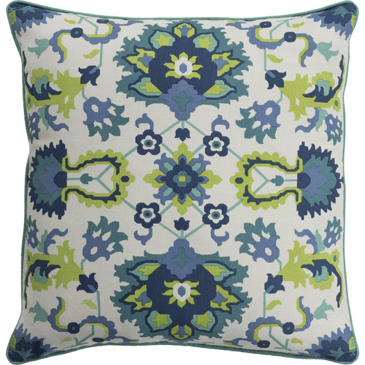 Technicolor Pillow - 5812 by Surya. Made from 100% cotton in a eclectic & global style.