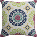 Technicolor Pillow - 28207 by Surya. Made from 100% cotton in a traditional style.
