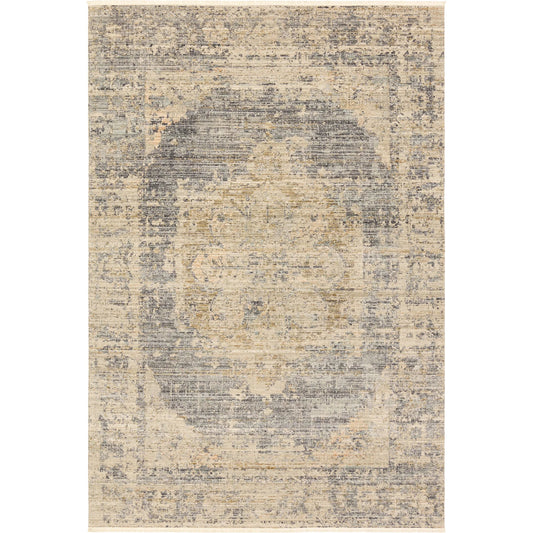 Tejal TEJ04 Indoor/Outdoor Rug by Jaipur Living in tan, beige, gray. Made from 100% polyester in a unique style.