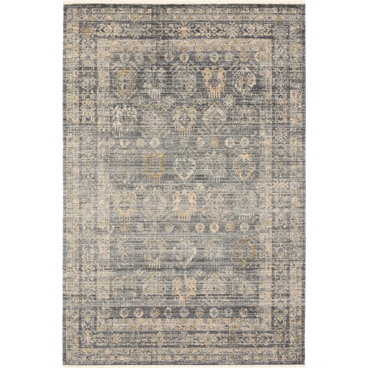 Tejal TEJ06 Indoor/Outdoor Rug by Jaipur Living in gray, tan, beige. Made from 100% polyester in a unique style.