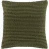 Olive Green / Down / 18"L x 18"W