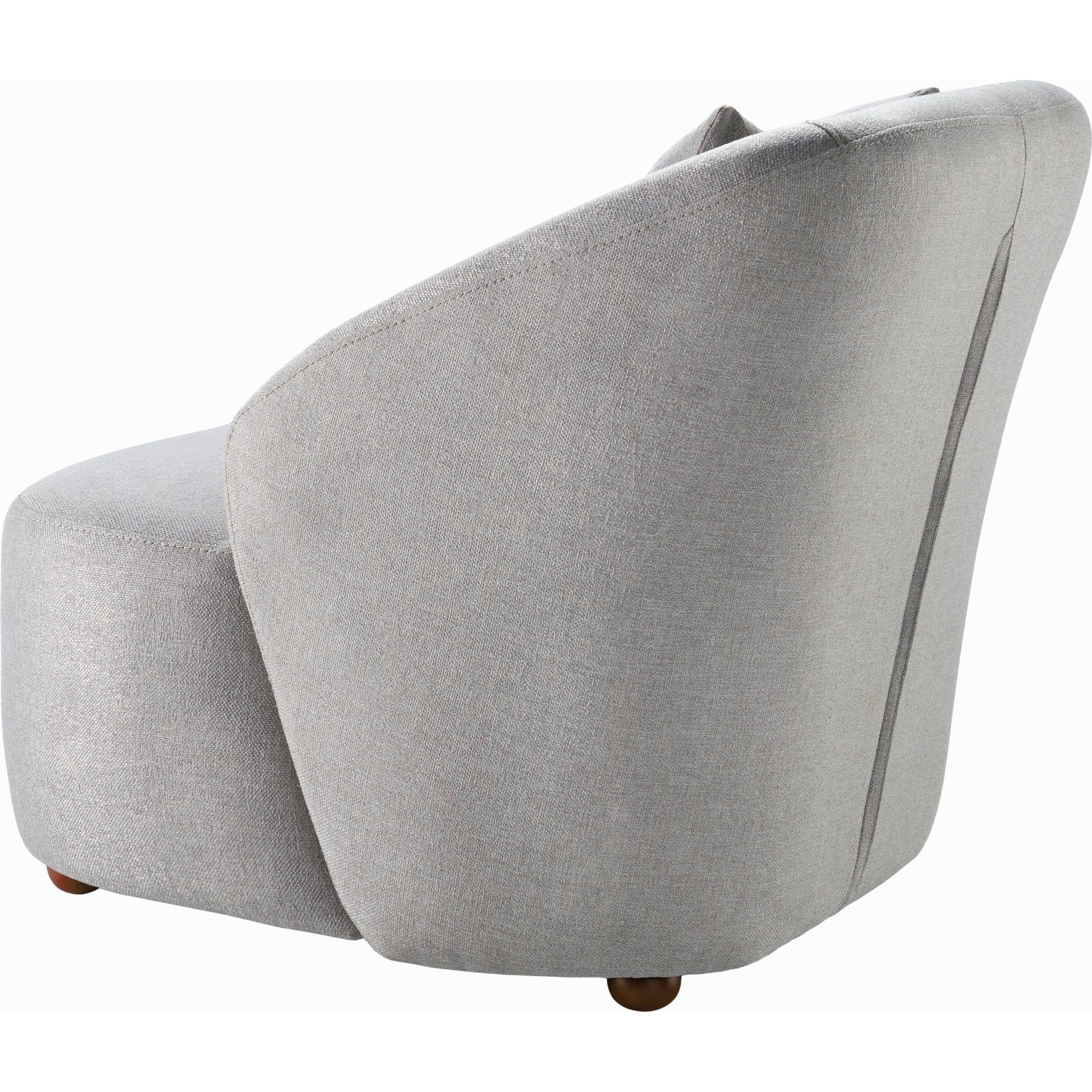 Cates Accent Chair - 497043 by Surya in wheat, medium gray and wood finish. Made from polyester, beech wood, polyurethane foam in a modern style.