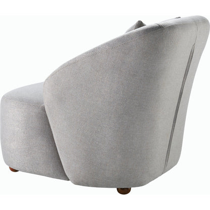 Cates Accent Chair - 497043 by Surya in wheat, medium gray and wood finish. Made from polyester, beech wood, polyurethane foam in a modern style.