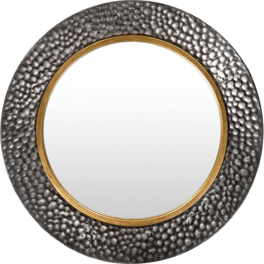 Trevin - 26594 by Livabliss in silver and galvanized. Made from metal, manufactured wood in a transitional style.