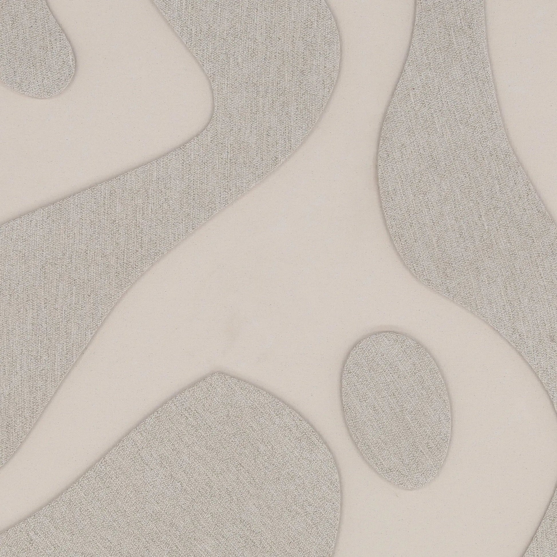 Frederick by Arch & Plane in textured art in a brown float frame. Made from cotton fabric, mango wood frame in a unique style.