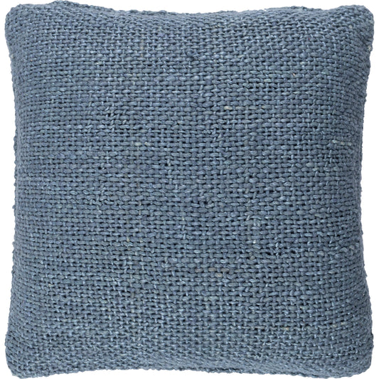 Terry Pillow - 8514 by Surya in denim. Made from 80% viscose, 20% linen in a cottage & farmhouse style.