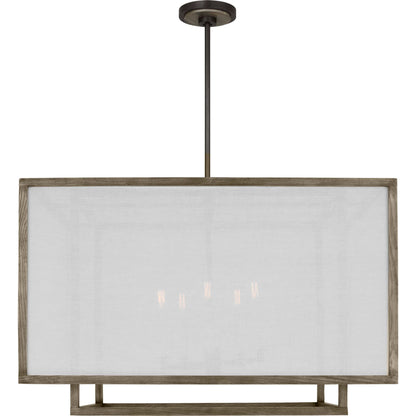 Brockway Extra Large Lantern by Visual Comfort & Co. in weathered oak wood. Made from unique in a unique style.