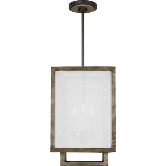 Brockway Small Lantern by Visual Comfort & Co. in weathered oak wood. Made from unique in a modern style.