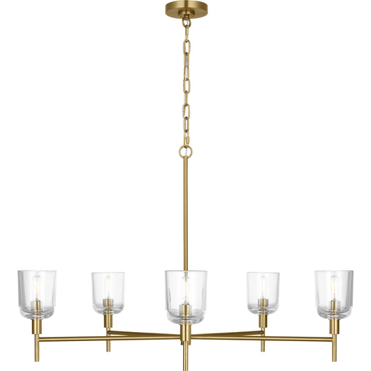 Hartley Chandelier by Visual Comfort & Co.. Made from steel in a modern style.