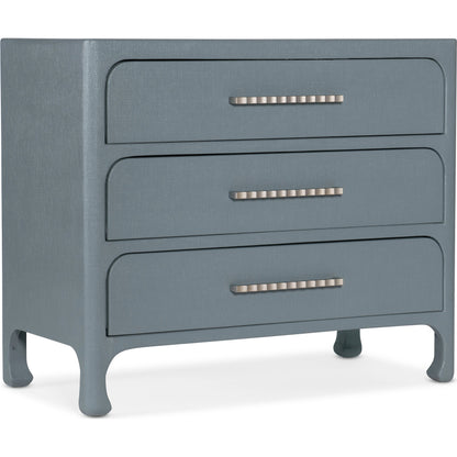Serenity Cruiser Accent Chest by Hooker Furniture. Made from wood, raffia in a modern style.