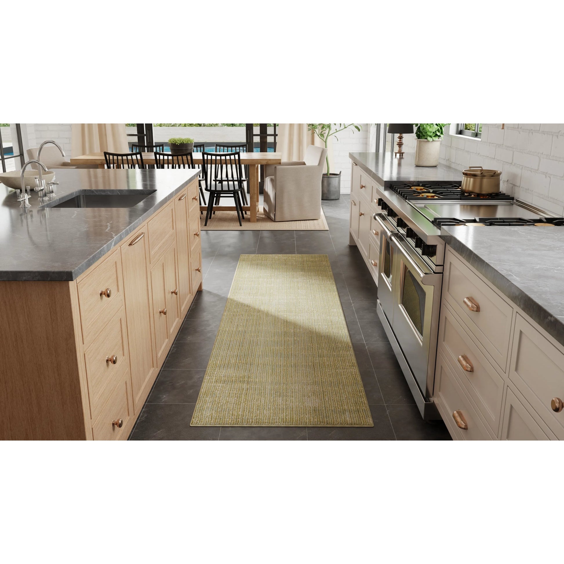 Deja Solid Rug - DJA39PJF by Feizy. Made from polypropylene, polyester in a unique style.