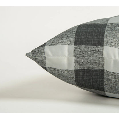 Palestine Indoor/Outdoor Pillow by HedgeApple Essentials in grey, white. Made from polyester in a transitional style.