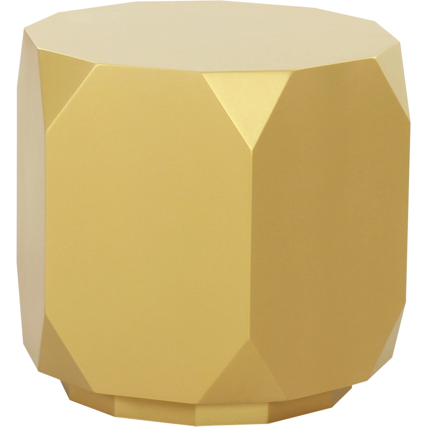 001 SI-2030371 | Primary Silo | Selva Side Table by Pasargad Home in gold. Made from mdf in a modern style.