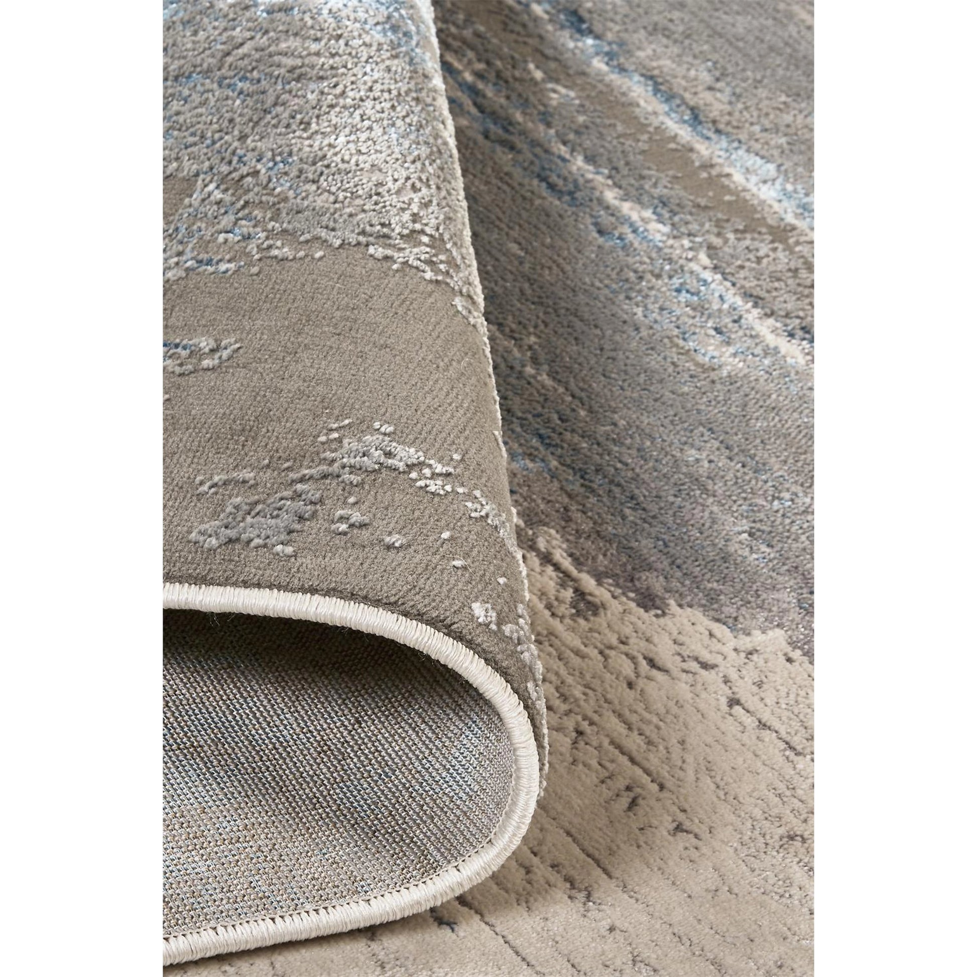 Azure Rug - 3406F by Feizy in gray, ivory, blue. Made from polyester, polypropylene in a unique style.