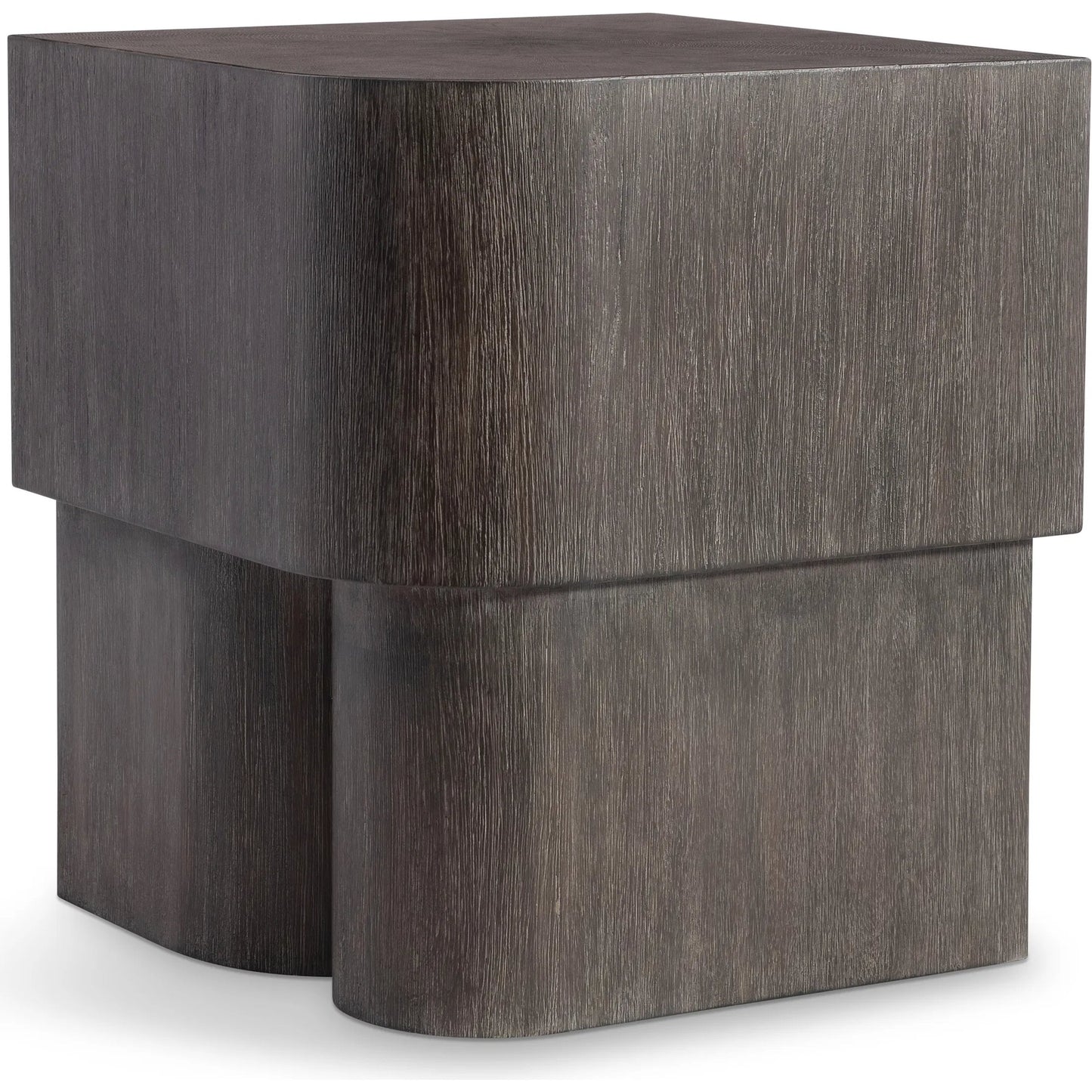 005 SI-2513393 | Primary Silo | Nonza Side Table by Bernhardt in bracken. Made from wood in a transitional style.