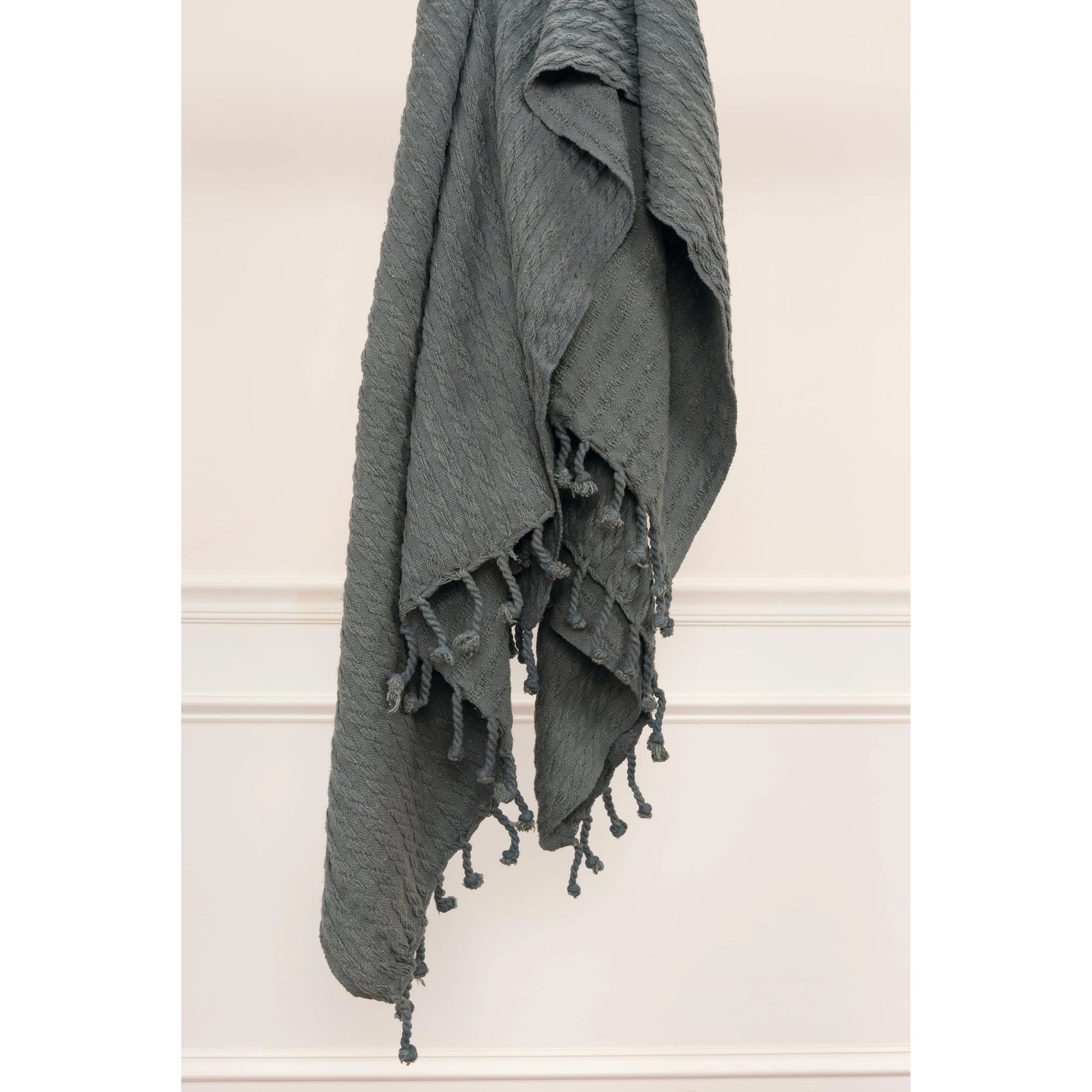 Groveland Throw by HedgeApple Essentials. Made from cotton in a modern style.