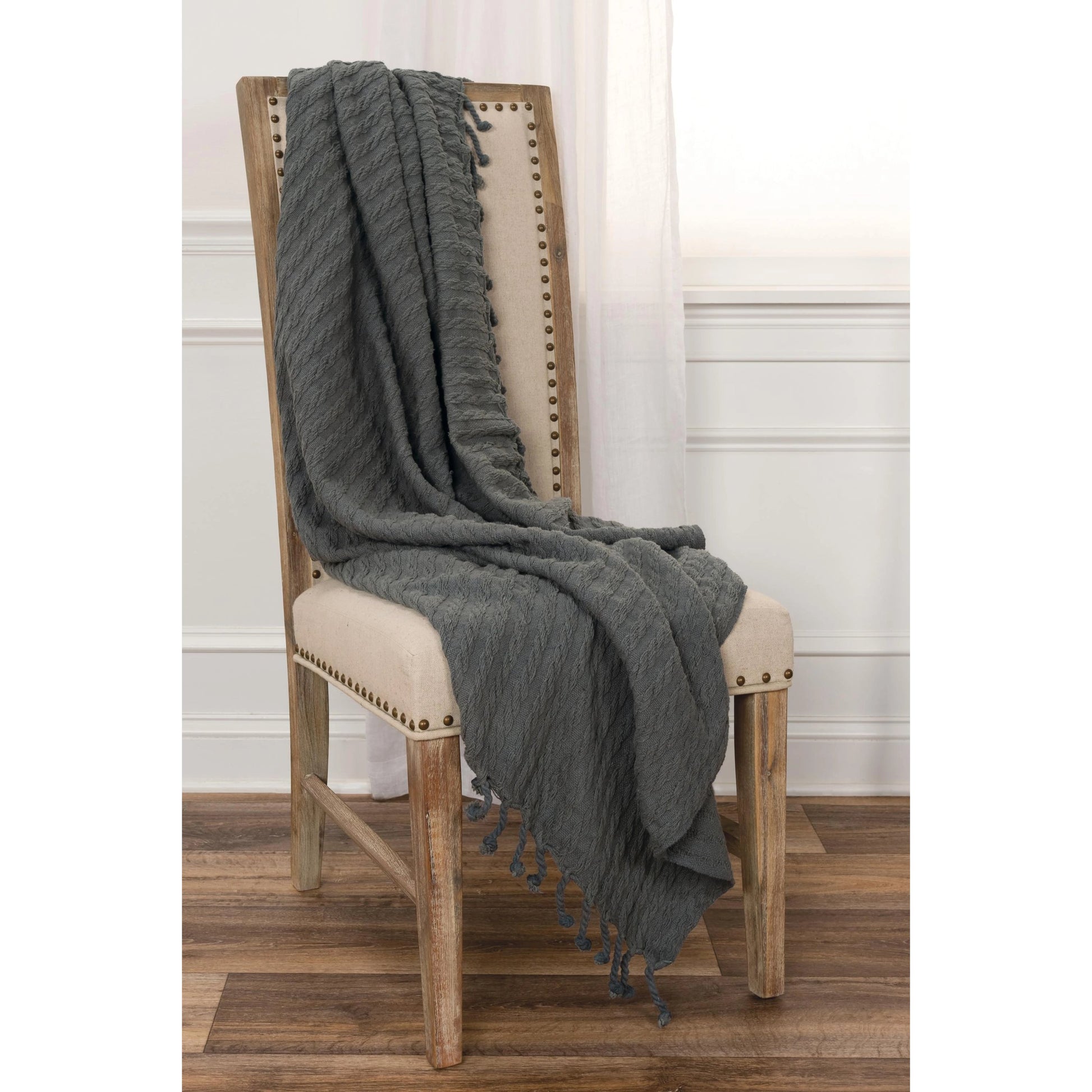 Groveland Throw by HedgeApple Essentials. Made from cotton in a modern style.