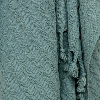 Groveland Throw by HedgeApple Essentials. Made from cotton in a modern style.