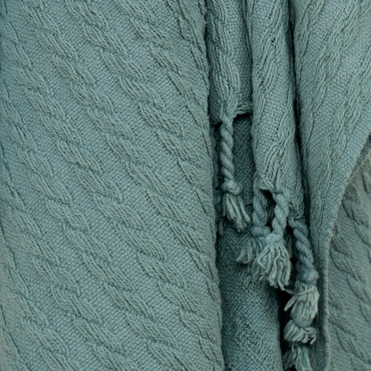 Groveland Throw by HedgeApple Essentials. Made from cotton in a modern style.