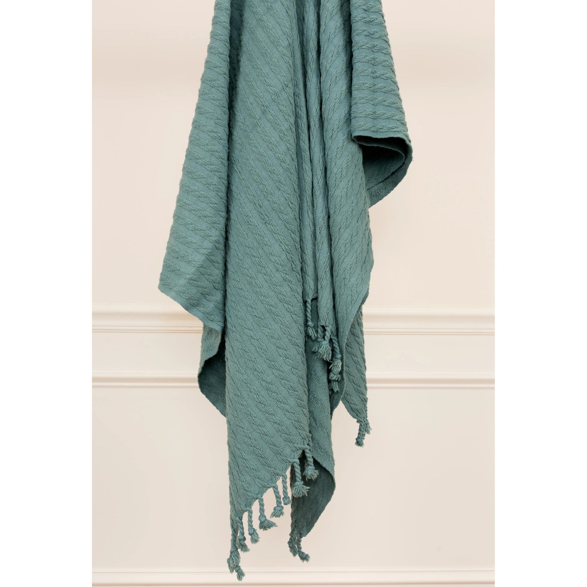 Groveland Throw by HedgeApple Essentials. Made from cotton in a modern style.