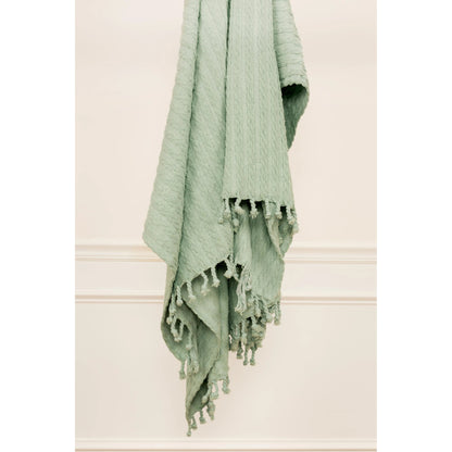 Groveland Throw by HedgeApple Essentials. Made from cotton in a modern style.
