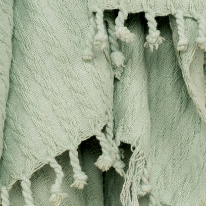 Groveland Throw by HedgeApple Essentials. Made from cotton in a modern style.