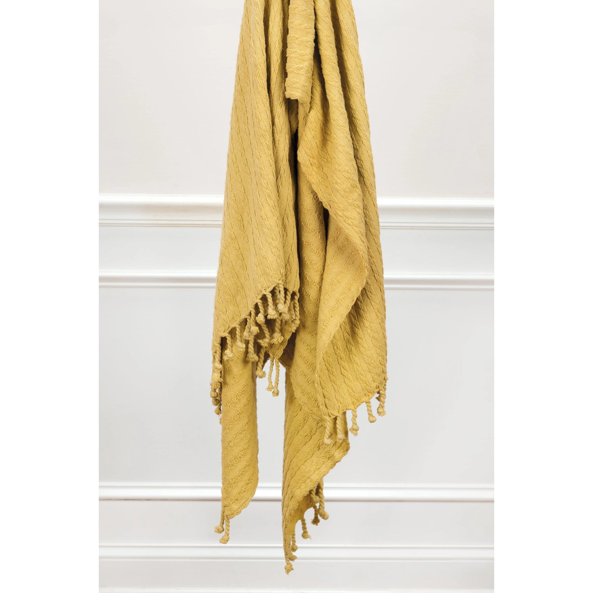 Groveland Throw by HedgeApple Essentials. Made from cotton in a modern style.