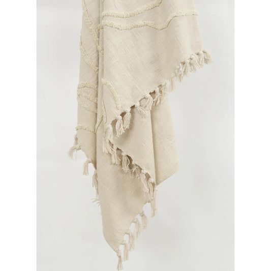 Silverdale Throw by HedgeApple Essentials. Made from woven textured cotton in a modern style.