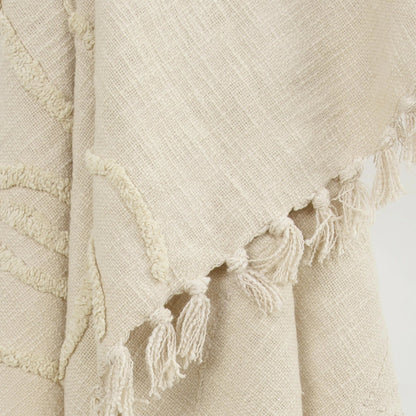 Silverdale Throw by HedgeApple Essentials. Made from woven textured cotton in a modern style.