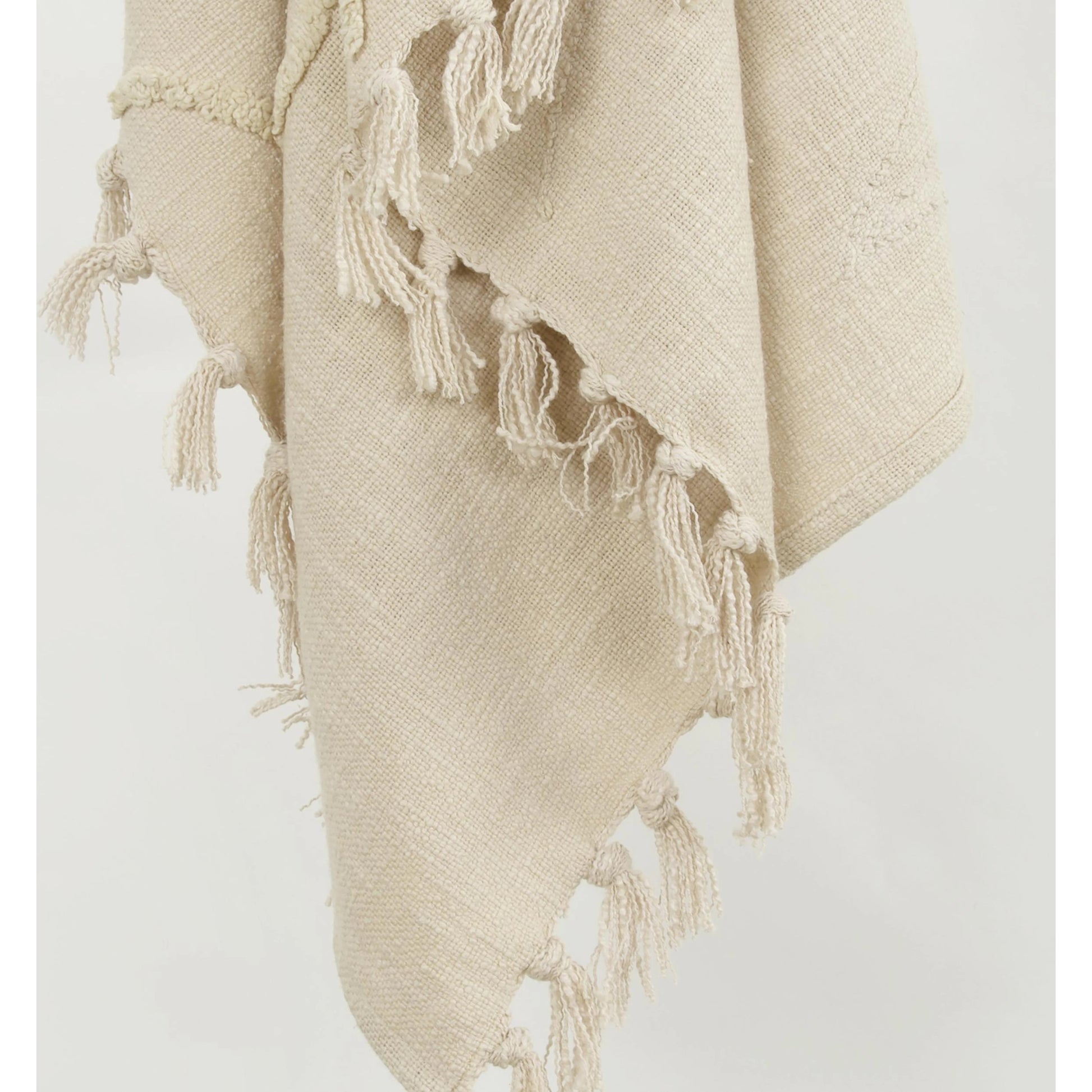 Silverdale Throw by HedgeApple Essentials. Made from woven textured cotton in a modern style.